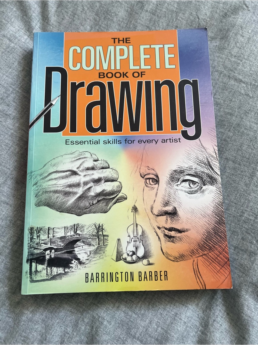 The Complete Book of Drawing - Multicolor Cover